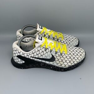 Nike Metcon 4 X Black Volt Training Shoes AO2806-107 Men’s Sz 8 Women's Sz 9.5